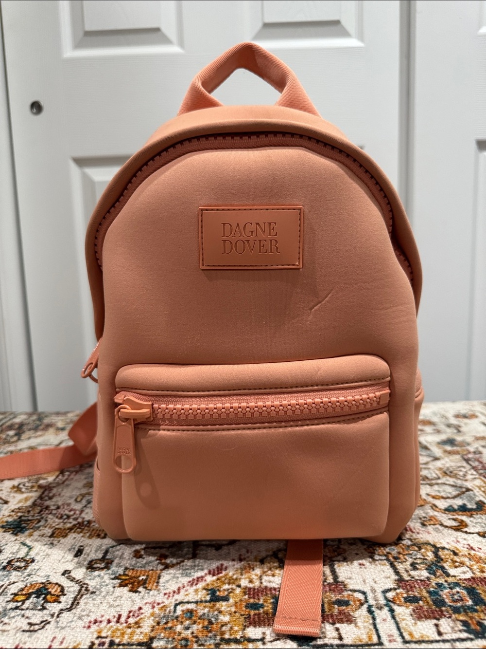 Dagne Dover Mini Backpack in Peach